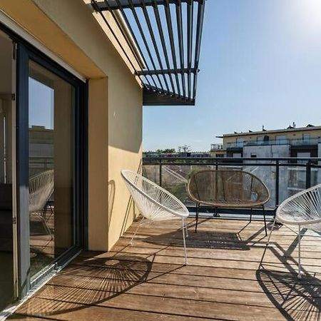 Bordeaux Merignac Appartement 2 Pieces - 2 Terrasses Esterno foto